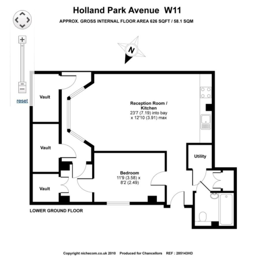 Holland Park Apartment London Luaran gambar